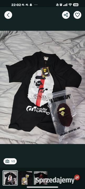Koszulka Bape Gt Academy rozmiar M