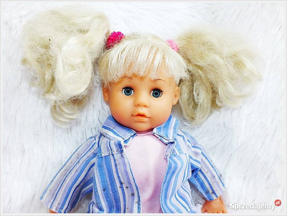 Stara lalka gadająca w ubranku 33 SIMBA Toys 3x Żary sprzedam