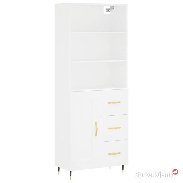 Witrynka biała 695x34x180 materiał mazowieckie Warszawa