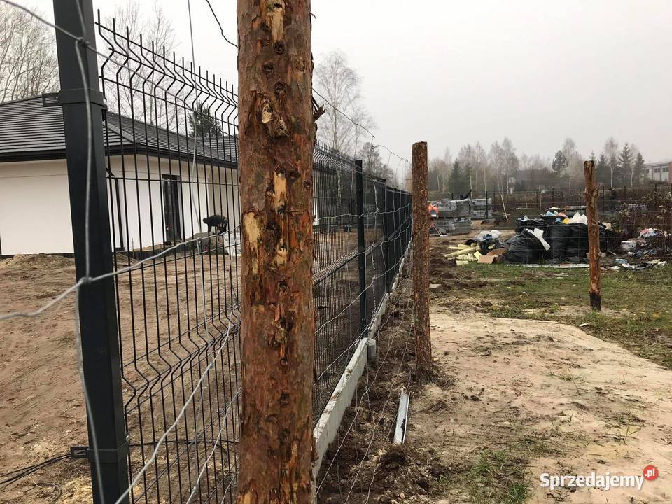 Kompletne ogrodzenie panelowe133 H25 mazowieckie Legionowo sprzedam