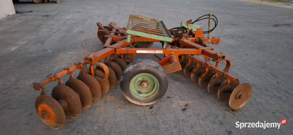 Brona talerzowa KVERNELAND 4 m łódzkie Łosieniec sprzedam
