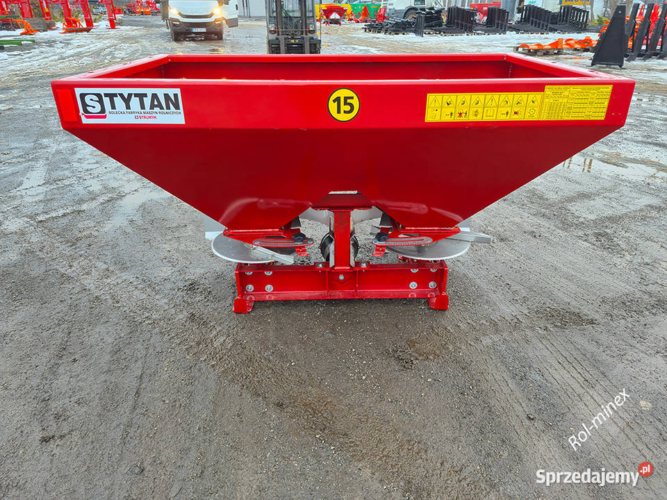 Rozsiewacz do nawozów STRUMYK 600 litrów RS1 Zielona Góra sprzedam