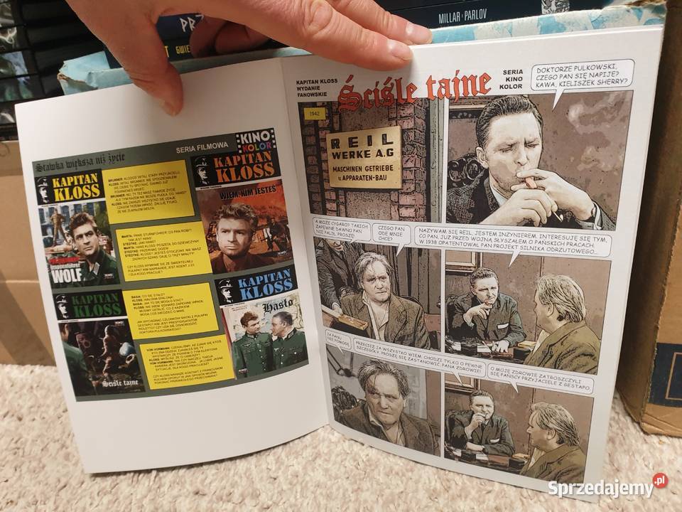 Kapitan Kloss ściśle tajne wydanie klubowe Gdynia