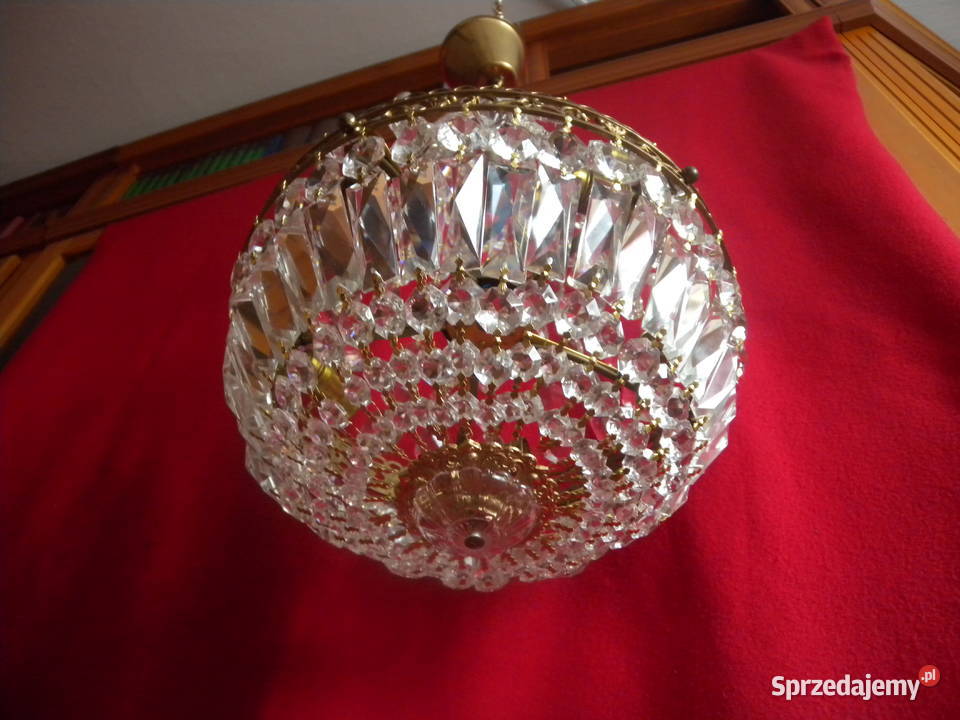 Żyrandol kryształowy Maria Theresa gruszka Katowice