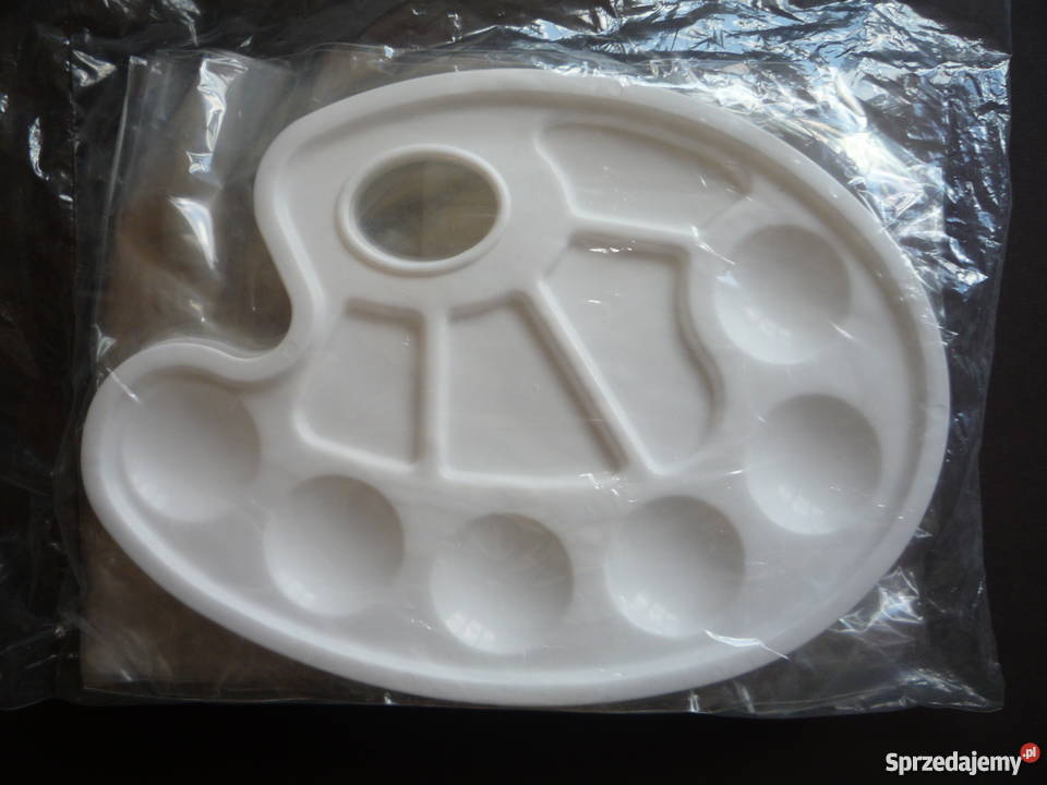 5 sztuk NOWA Palet do farb 23 x 17 biala Artykuły szkolne Szczecin