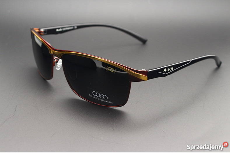 Okulary Polaryzacyjne AUDI ORYGINALNE ETUI Z Gdańsk