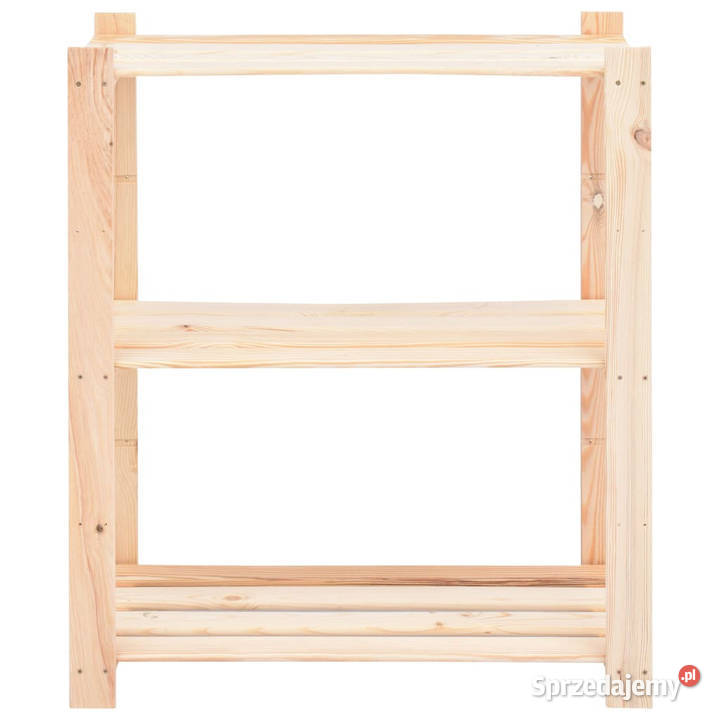 Regały z 3 półkami 5 80x38x90 sosna 150 Warszawa