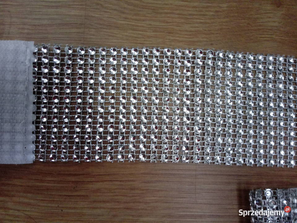 Tuby upięcia firan cyrkonie komplet Chrzanów