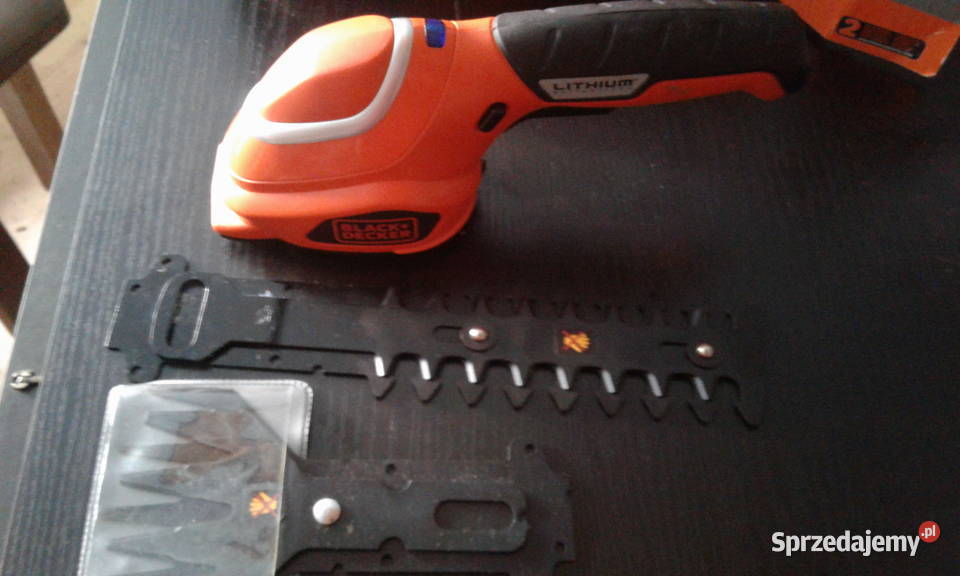 Black Decker GSL700 Akumulatorowe nożyce 7V 12Ah Psary sprzedam