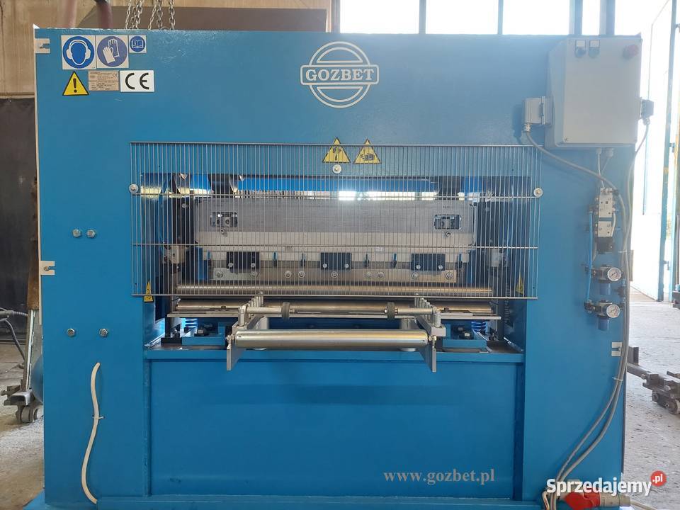 Maszyna do produkcji siatki ciętociągnionej kujawsko-pomorskie Łochowo