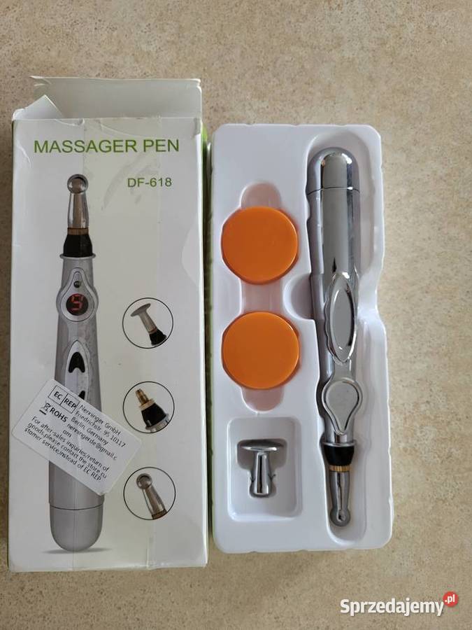 Elektryczny długopis do akupunktury ze stali Sprzęt i urządzenia do masażu Żyrardów sprzedam