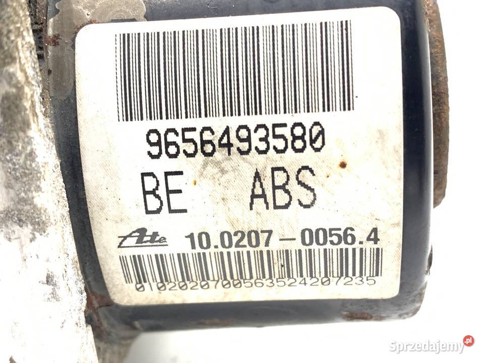 POMPA ABS CITROEN C3 9656493580 14 73 osobowe podkarpackie
