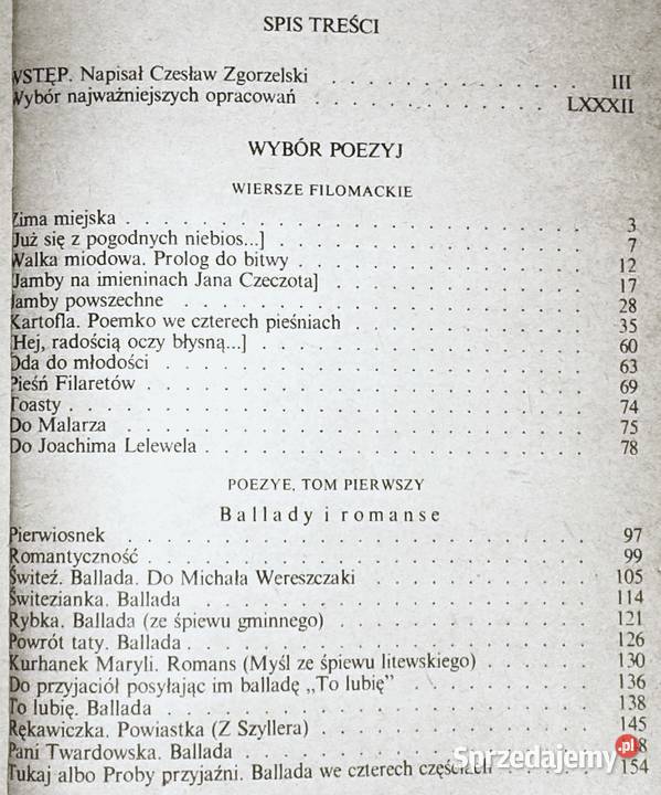 Wybór poezyj Tom 12 Adam Mickiewicz Chełm