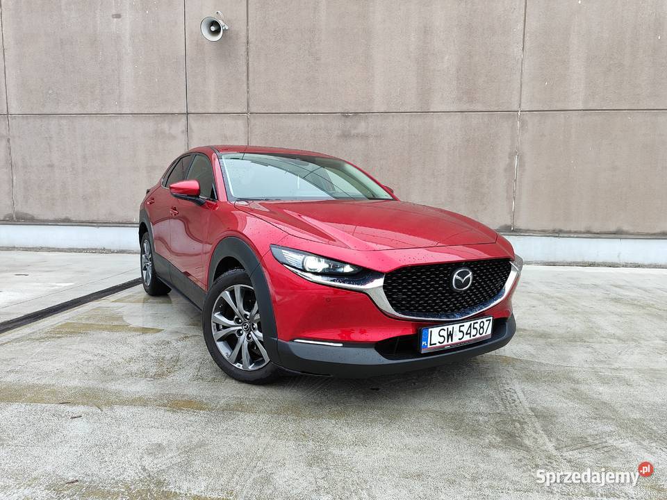 Mazda CX30 20 SKYX 180 Skóry BOSE HeadUP Kamery benzyna lubelskie Świdnik