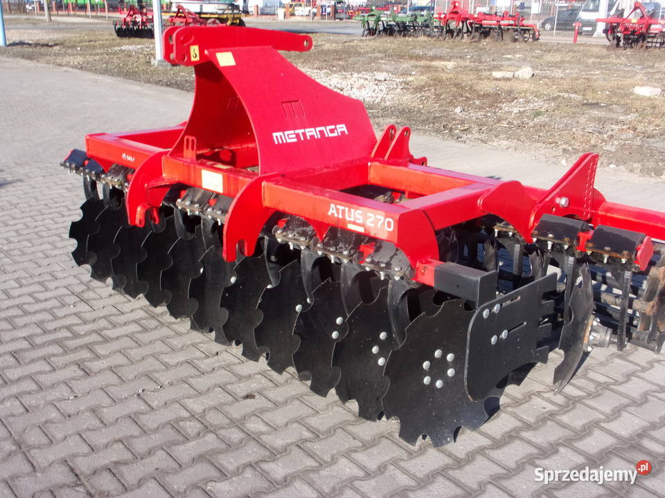 Brona talerzowa kompaktowa BT270 Metanga 27m w łódzkie Opoczno sprzedam