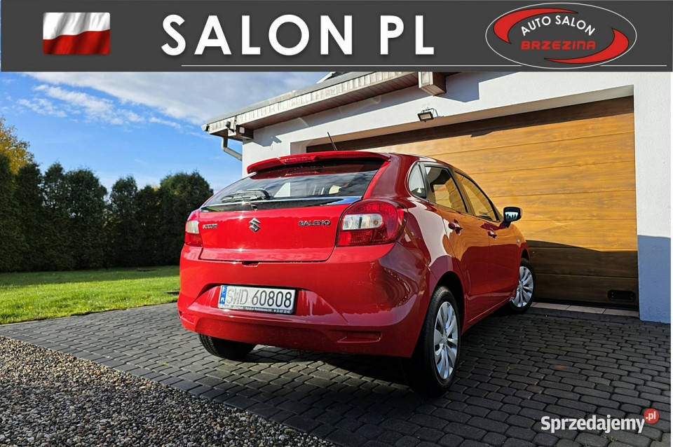 Suzuki Baleno serwis ASO krajowy bezwypadkowy Rydułtowy