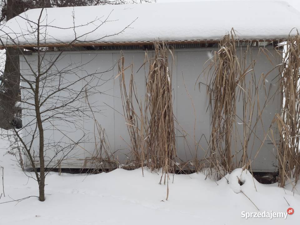kontener na budowe domek letniskowy garaż domek