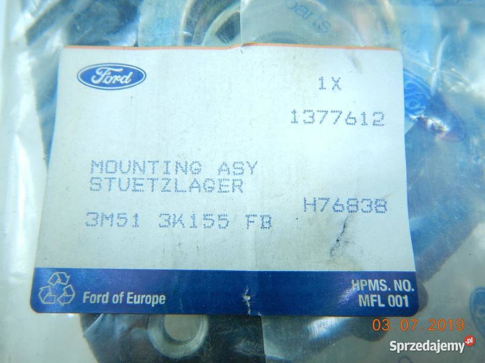 MOCOWANIE AMORTYZATORA FORD C II 20102019 Części montażowe