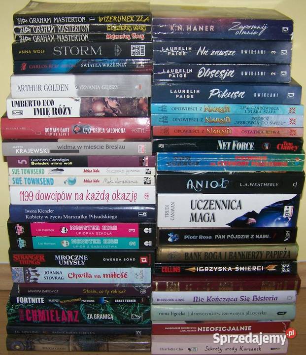 86 różnych książek