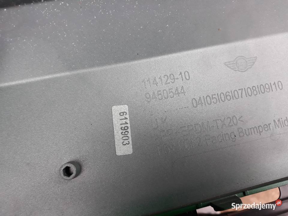 MINI COOPER F55 F56 LIFT OSŁONA NAKŁADKA PRZÓD Międzychód
