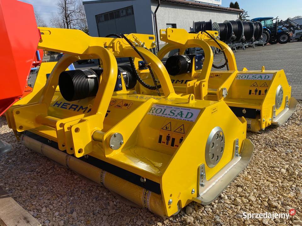 Kosiarko rozdrabniacz HERMES Castor 18 kombi nieuszkodzony