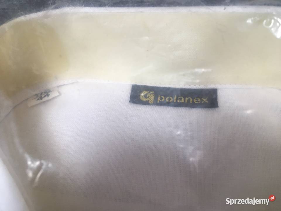 PRL koszula męska biała Polanex Gniezno Nowa Rozmiar M Kołobrzeg sprzedam