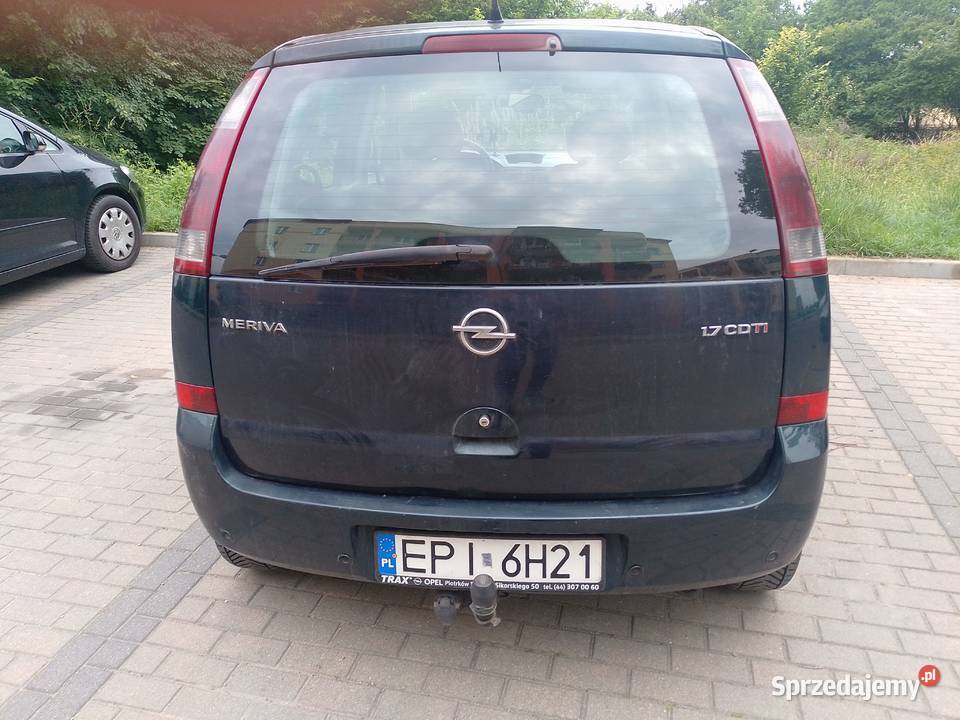 Opel Meriva 17 TDCi warmińsko-mazurskie