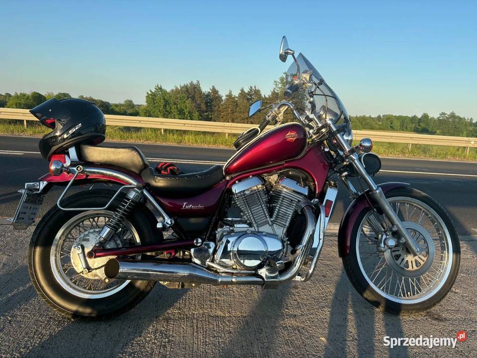 Suzuki Intruder VS 750 Super Stan bordowy Motoryzacja Ostrów Mazowiecka