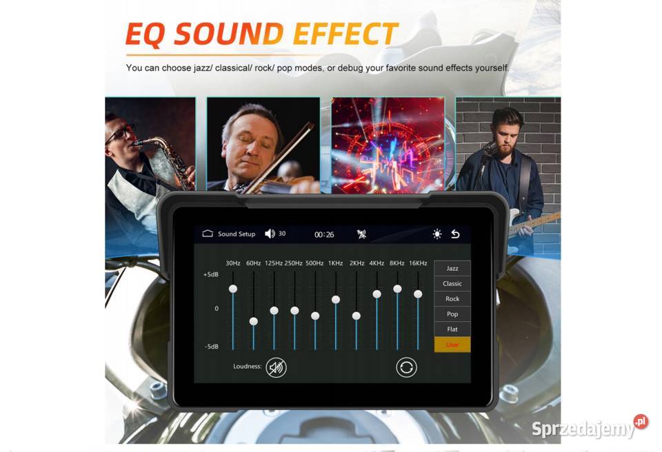 TABLET EKRAN CARPLAY ANDROID AUTO MONITOR Sosnowiec