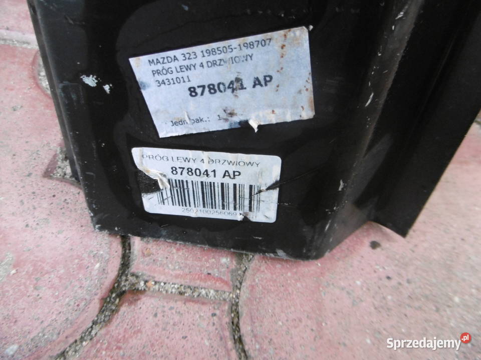 komplet progów mazda 323 wielkopolskie Brzezie