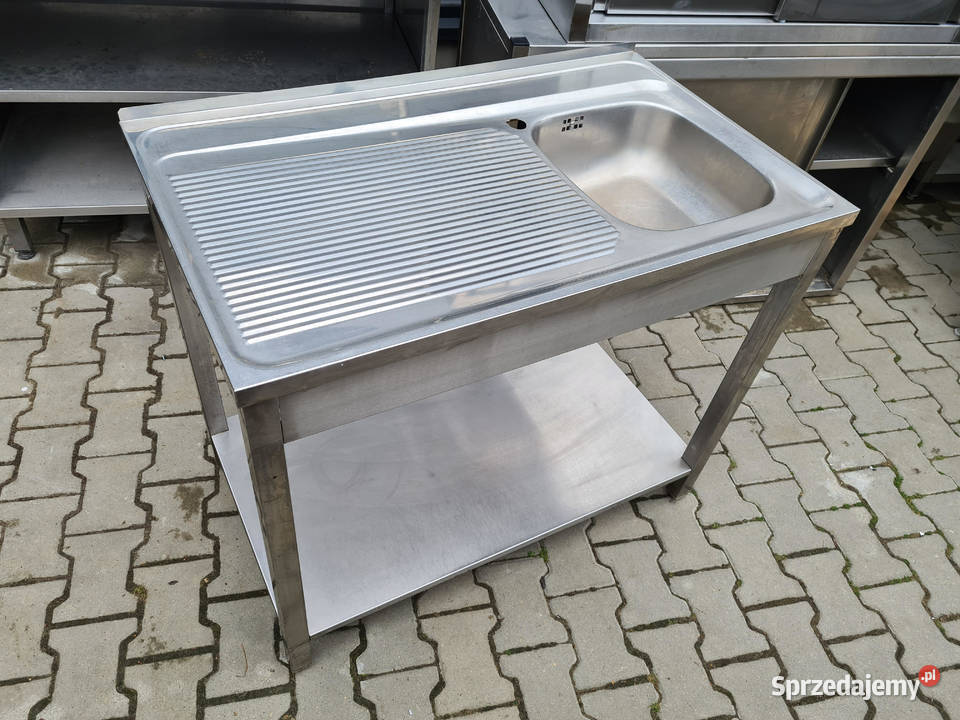 Zlew Gastronomiczny 1 Komorowy Z Półką 1006085 Ostrów Wielkopolski