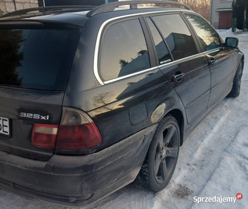 BMW E46 325xi aluminiowe felgi Samochody osobowe Tykocin sprzedam