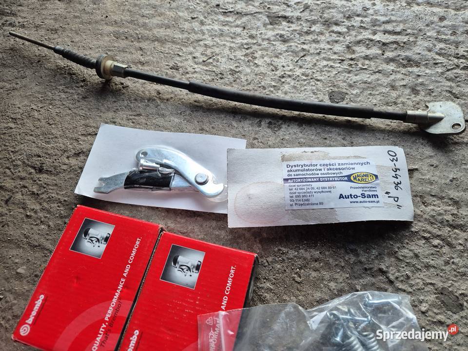 Zestaw hamulcowy fiat seicento 11 benzyna śląskie Gliwice