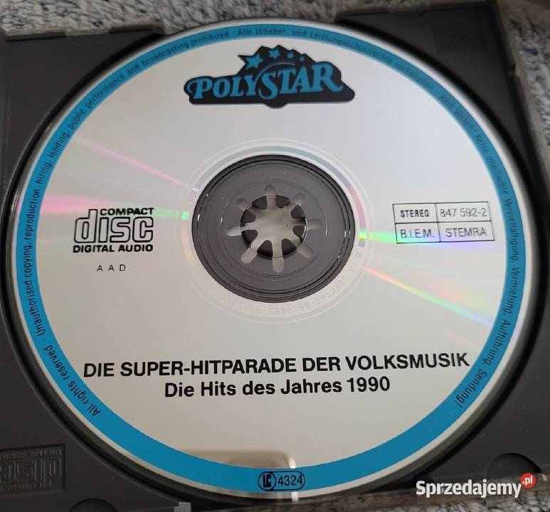 Die Super Hitparade der Volksmusik płyta CD Płyty i kasety sprzedam