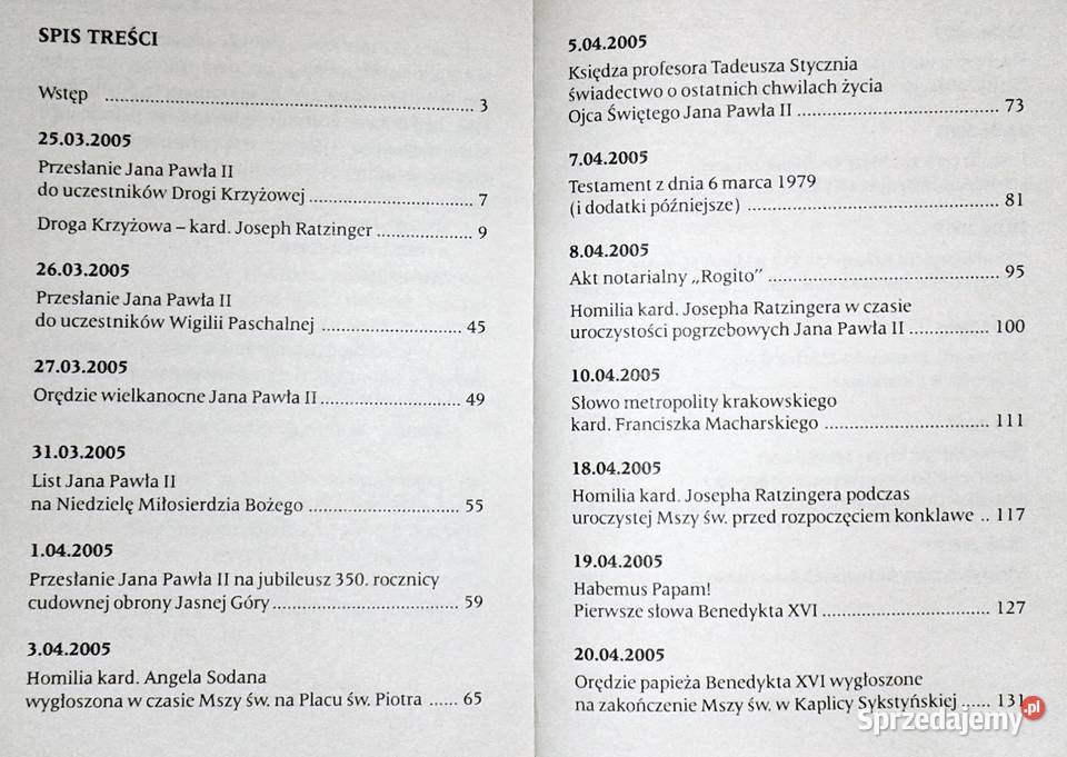 Santo Subito Habemus Papam Krzysztof Skowroński Chełm