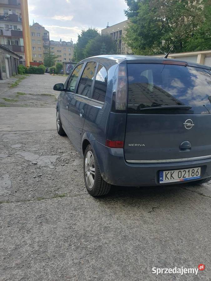 Opel Meriva 16xep ładna Hatchback Kraków