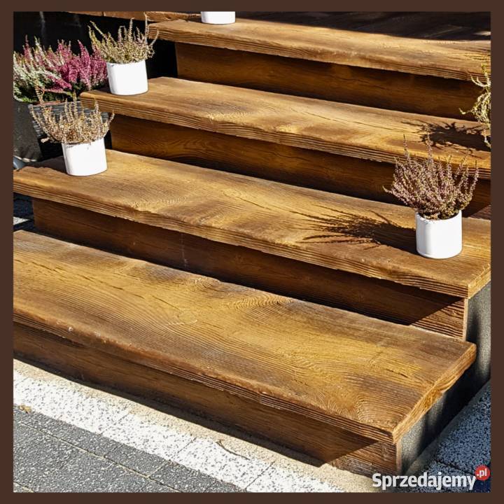 Deska betonowa betonowe drewno na schody deska mazowieckie Warszawa