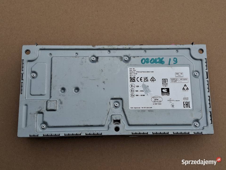 SCANIA EURO 6 KOMPUTER STEROWNIK DDU1 MODUŁ Bieleń