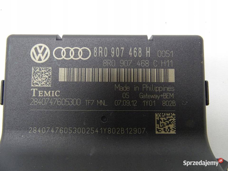 MODUŁ STEROWNIK GATEAWAY AUDI A4 B8 A5 8T LIFT osobowe małopolskie