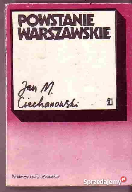 151POWSTANIE WARSZAWSKIE ZARYS PODŁOŻA POLITYCZN małopolskie Czyrna