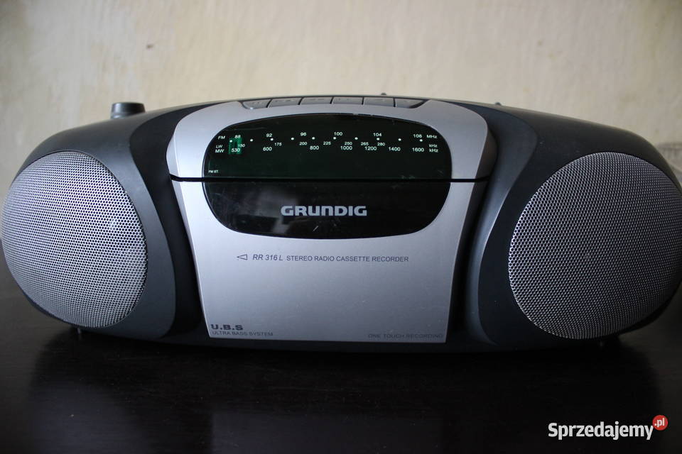 Radiomagnetofon Grundig RR316 L Sprawny 100 Szczecin