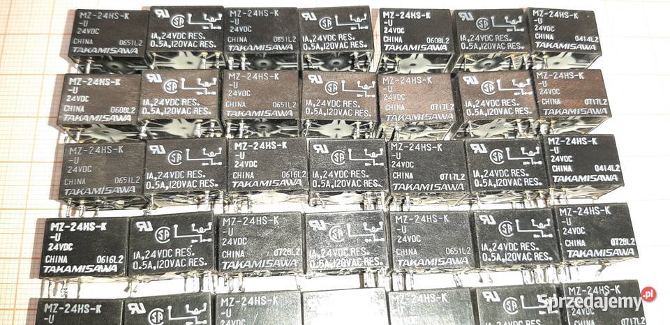 Przekaźnik MZ24HSK 24VDC TAKAMISAWA 10 A511 Czechowice-Dziedzice sprzedam