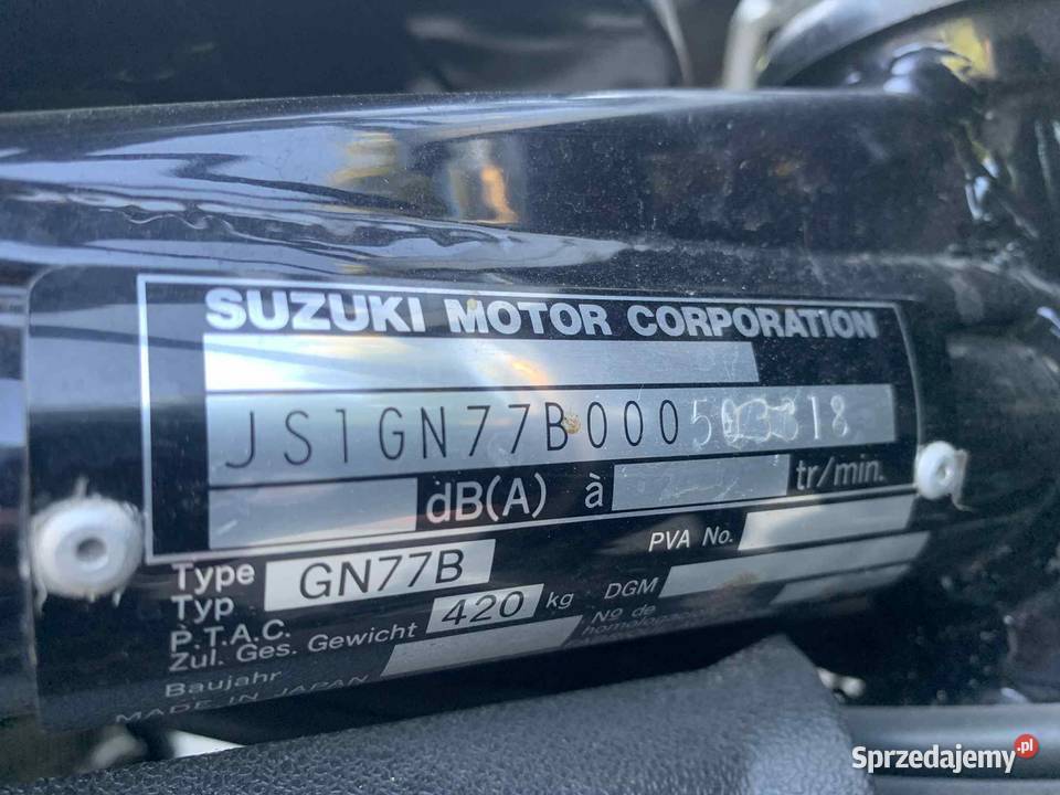 Suzuki Bandit 600 mazowieckie Kobyłka