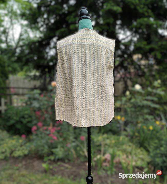 Bluzka Promod 44 XXL wiskoza żółta kolorowa boho Szczecin sprzedam