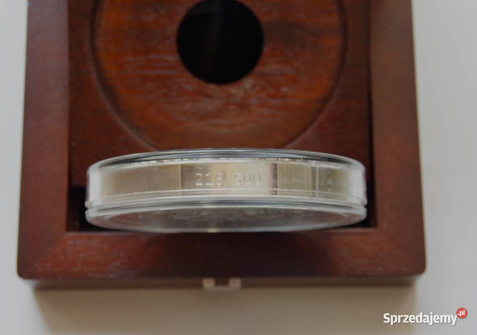 Springbok 1 Kilo Silver Coin 10000 Francs Gabon śląskie Bielsko-Biała sprzedam