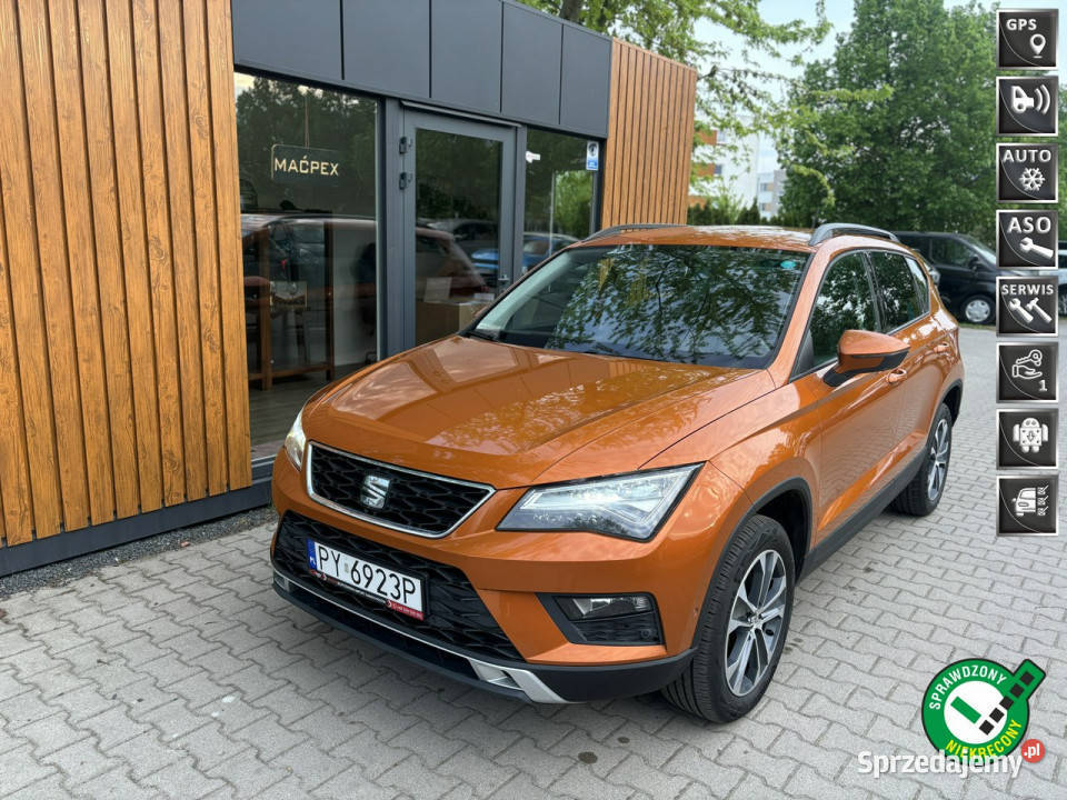 Seat Ateca Serwisowany w Aso serwisowany w ASO wielkopolskie Poznań