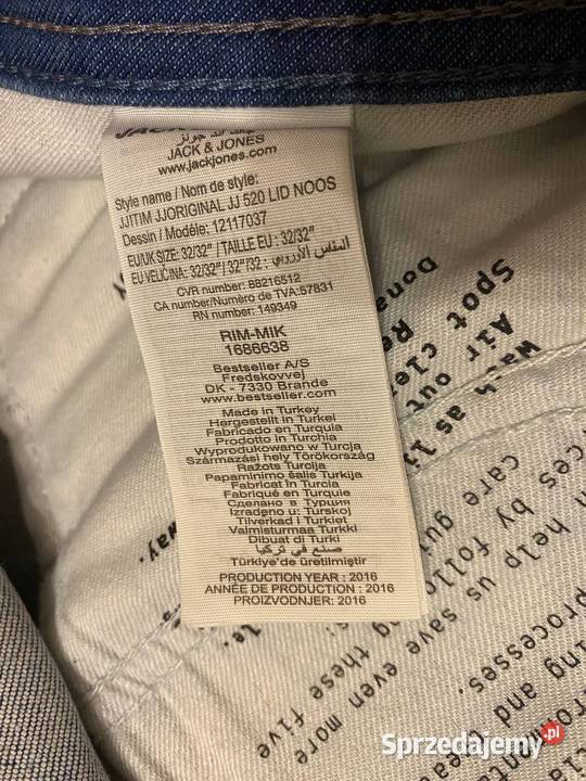 Jeansy Jack Jones Rozmiar uniwersalny Bolesławiec