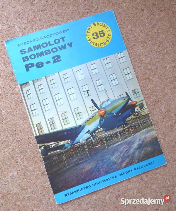 W Kaczkowski Samolot bombowy Pe2 Warszawa sprzedam