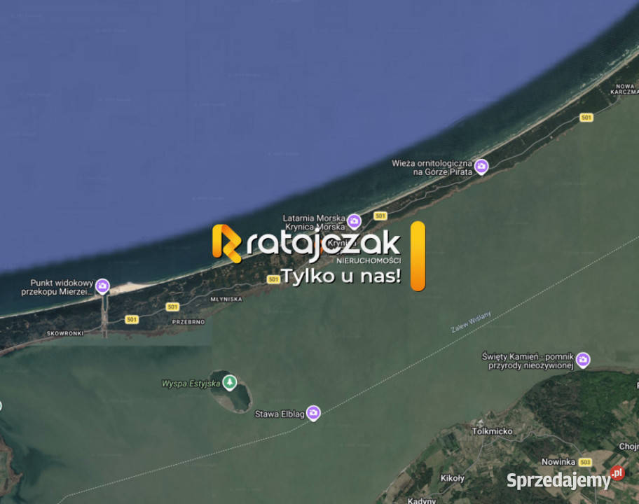Dom wolnostojący Krynica Morska Gdańska 46069m2 cegła