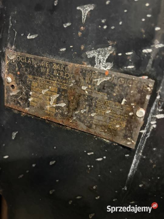 Pięć żeliwny szamotowy koza na węgiel PRL Bełsznica